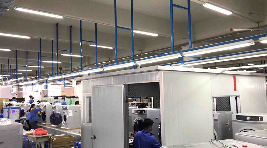 金環(huán)電器如何保證客戶收到的滾筒干衣機(jī)運(yùn)行時(shí)無(wú)異響？