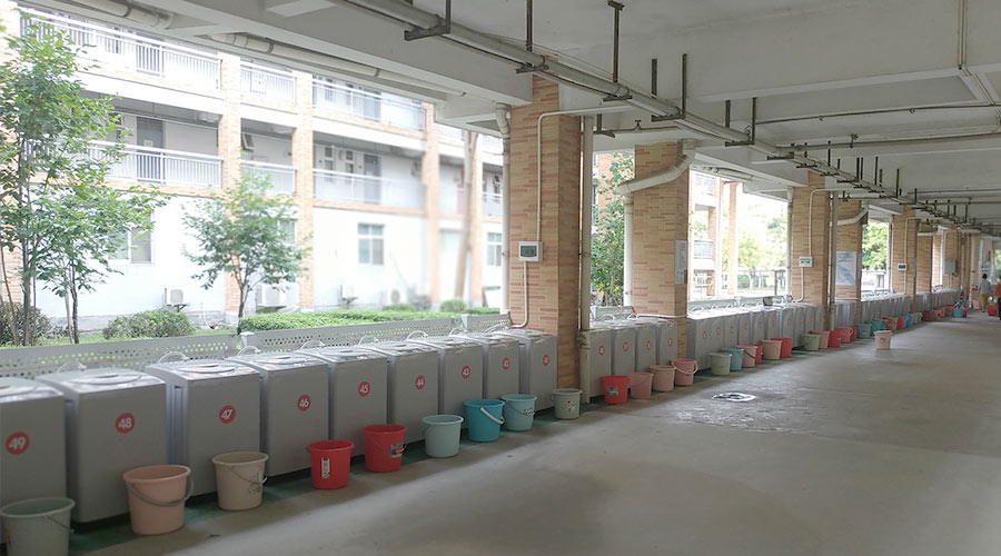 好評度高!江門一中學校又雙叒續單金環電器共享洗衣機 好評度高!江門一中學校又雙叒續單金環電器共享洗衣機