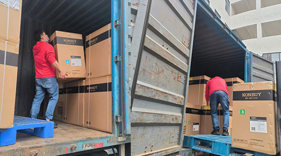 整裝待發!客戶50臺衣物烘干機裝柜完畢 整裝待發!客戶50臺衣物烘干機裝柜完畢