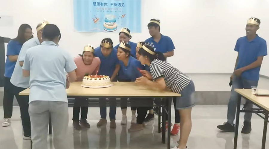 金環(huán)電器6月份員工生日會(huì)  美好如約而至！