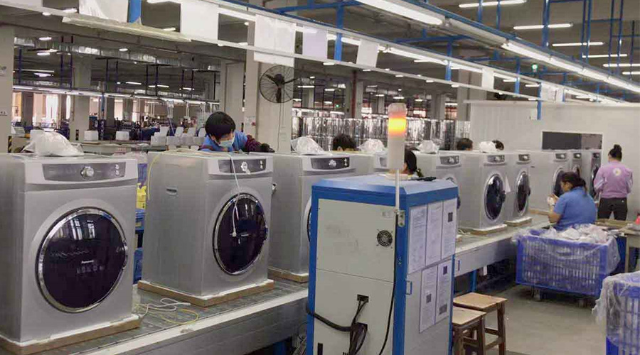 對滾筒干衣機生產過程嚴格管理,是金環電器獲得松下訂單的致勝法寶 對滾筒干衣機生產過程嚴格管理,是金環電器獲得松下訂單的致勝法寶