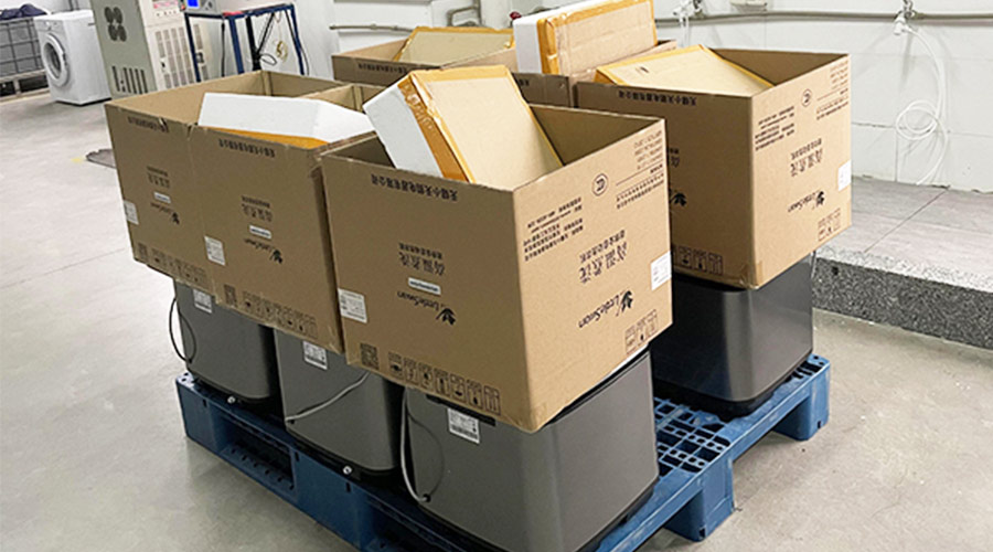 高質量 低返工率!順利完成客戶迷你洗衣機驗貨 高質量 低返工率!順利完成客戶迷你洗衣機驗貨