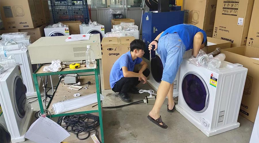 驗貨省心省力!澳洲omega客戶稱贊衣物烘干機代工質量高 驗貨省心省力!澳洲omega客戶稱贊衣物烘干機代工質量高