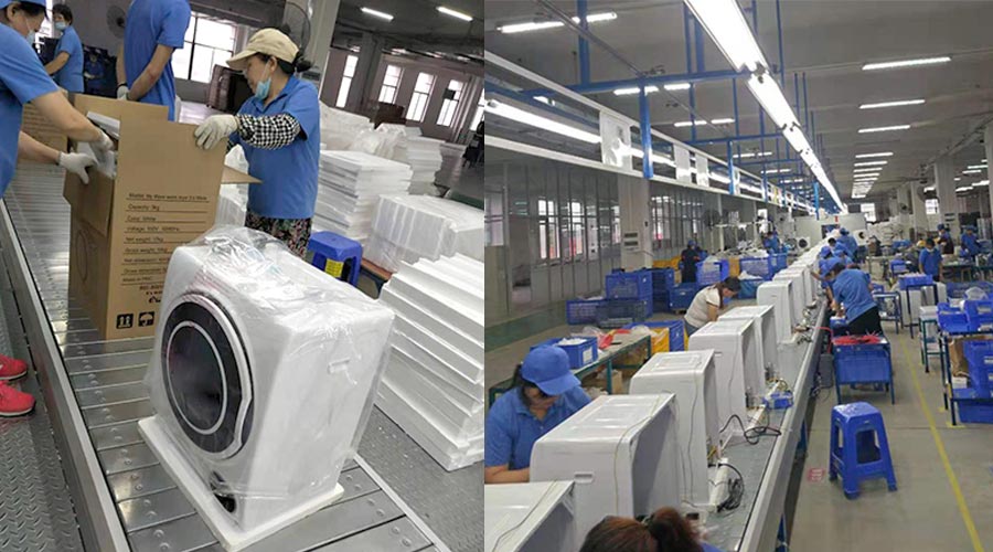 裝配車間積極有效率地開展日本客戶小型烘干機生產 裝配車間積極有效率地開展日本客戶小型烘干機生產